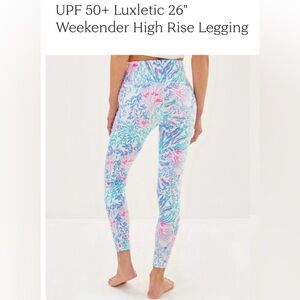 Lilly Pulitzer Pastel Patterned Leggings